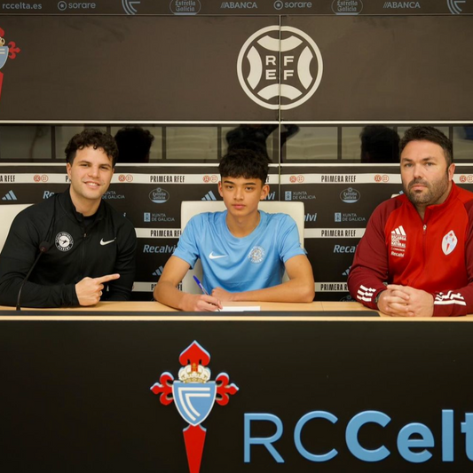 Luke Van Barneveld Signs U16 Scholarship with Celta Vigo