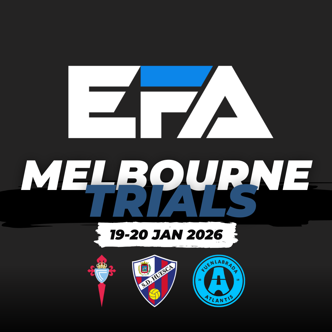 Football Trials Melbourne 2026 | RC Celta, SD Huesca, & Fuenlabrada Atlantis | Boys