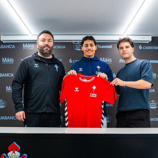 Fabio Macedo Signs Scholarship with RC Celta Vigo