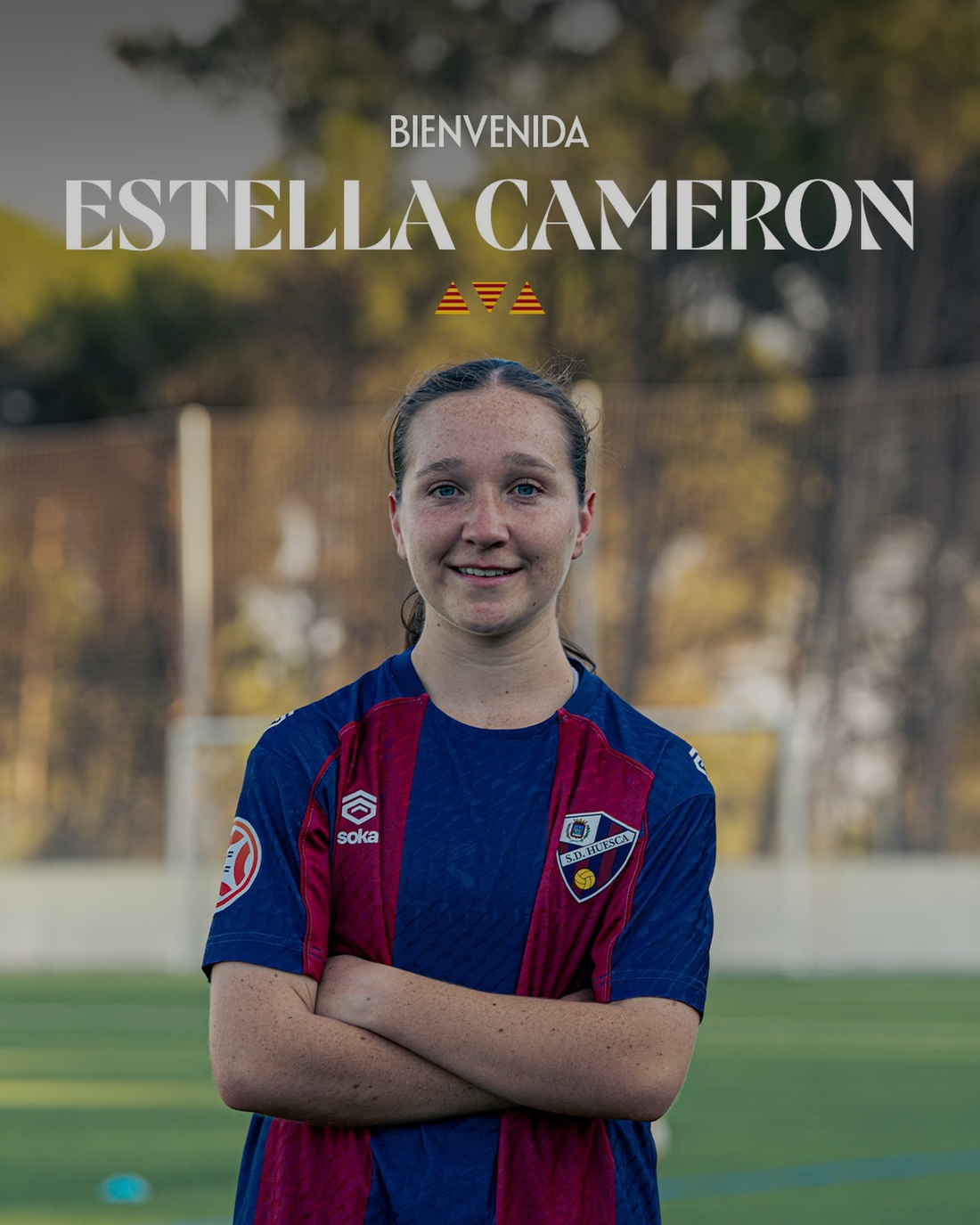 18-Year-Old Estella Cameron Signs with SD Huesca Femenino in Spain